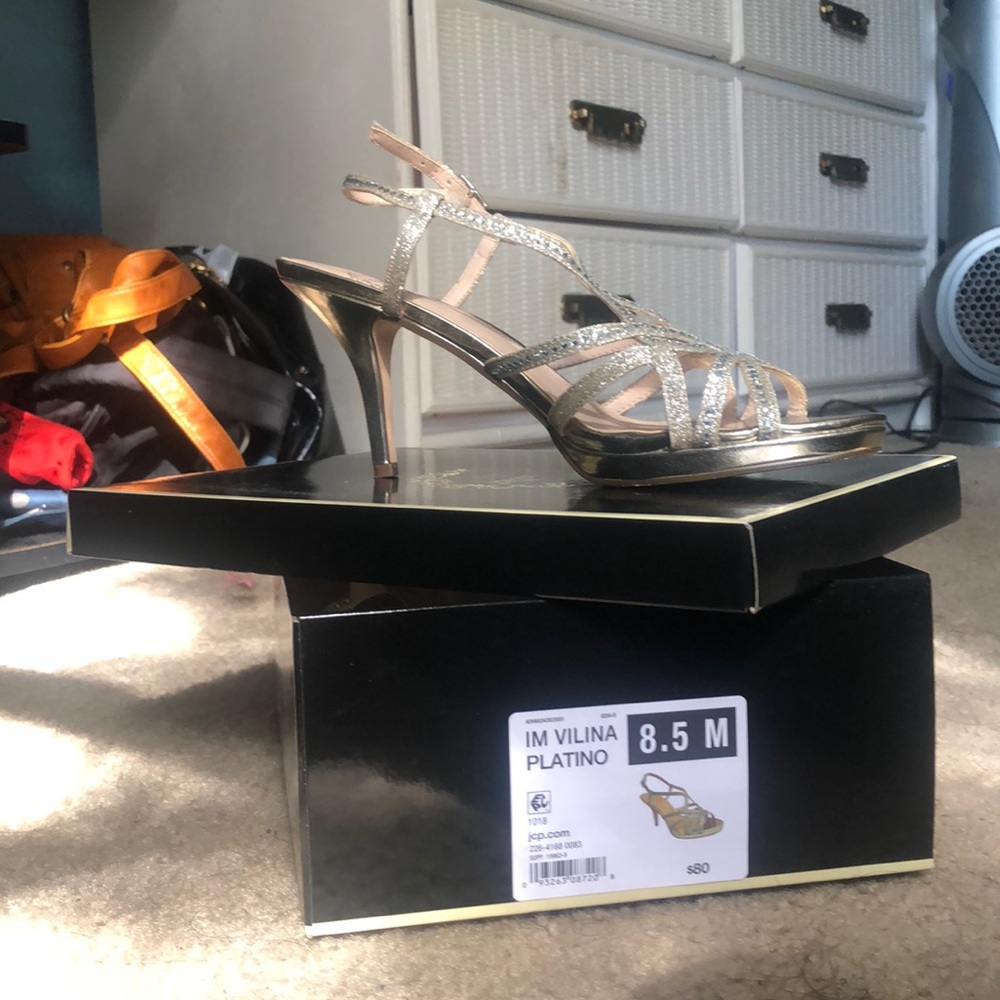 Fancy Gold Heels